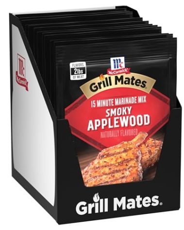 McCormick Grill Mates Smoky Applewood Marinade Mix, 1 oz (Pack of 12)