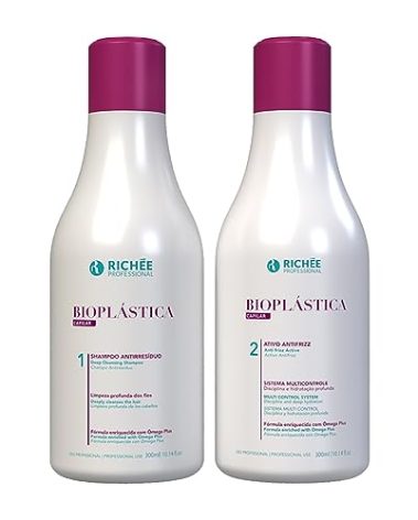 RichÃƒ©e Professional BioplÃƒ¡stica Capilar 2x 300 ml Without Damages To The Hair Fiber | Hair Alignment, 10.14 fl.oz.