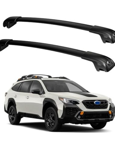 Soruci 300lbs Roof Rack Cross Bar Compatible with Subaru Outback Wilderness 2022-2026 (Only Fit Wilderness), Aluminum Roof Rails Crossbar for Rooftop Cargo Kayak Bike Snowboard