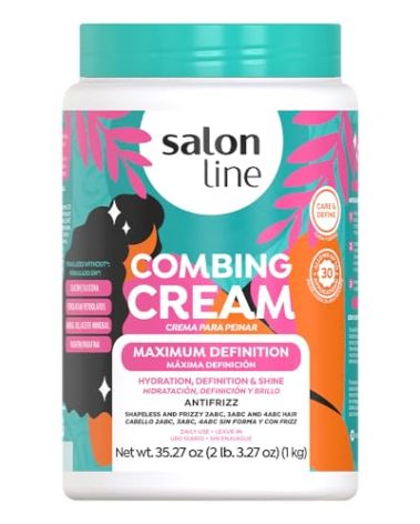 Salon Line Maximum Definition Hair Cream, Curl Cream, 1 Kg