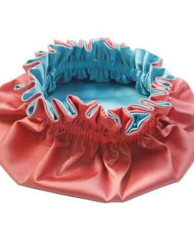 AKISS Baby Infant Newborn Toddler Satin Silk Hair Bonnet For Baby Girl Boy Sleeping Kids Cap Hat 6-12 months