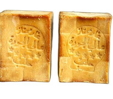 JUSIZA - Aleppo Soap - (2 Pack - 7 oz each)%20 Laurel Oil,%80 Olive Oil, Traditional Production, Natural - Vegan – Handmade