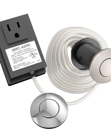 Moen Chrome and Spot Resist Stainless Air Switch With Controller, ARC-4200-CHSRS