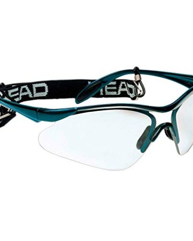 HEAD Racquetball Goggles - Rave Anti Fog & Scratch Resistant Protective Eyewear w/ Adjustable Strap