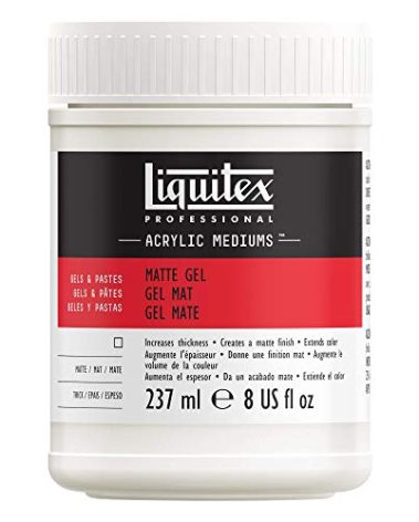 Liquitex Professional Matte Gel Medium, 237ml (8-oz)
