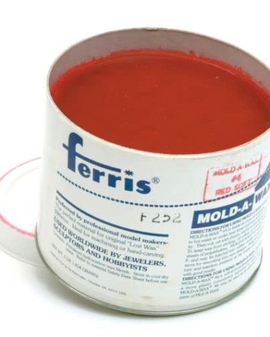 Mold-A-Wax Red Soft Ferris No 6 Wax Working Lost Wax Casting 1 Pound by JTS