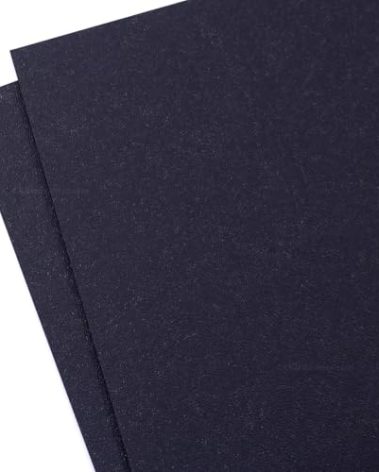 KYDEX Thermoform Sheet - (Type V) - (P1 Texture) - (0.080 Thickness) - (12in x 12in Sheets) - (Black) - (2 Pack) - for Holster Making, Cosplay, Airsoft Armor, Keel Guards
