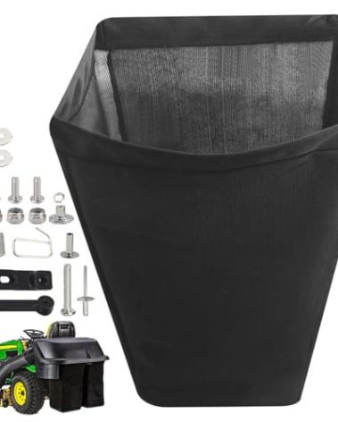 Fennoral Medium Density Grass Bag AM135485 Compatible with John D-eere Lawn Mower, Use for X300 X310 X320 LT 170 180 150 155 SST 16 GX 325 335 LX 280 289 Models