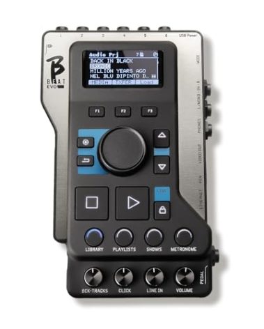 B.Beat Evo 256 Gb: All-in-One Backing Track Solution for Live Musicians - 16 Track Playback, Video Sync, MIDI commands, Click & Mixer