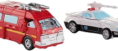 Transformers Studio Series 86 Buzzworthy Bumblebee Battle Damage Ironhide & Prowl Action Figure 2-Pack