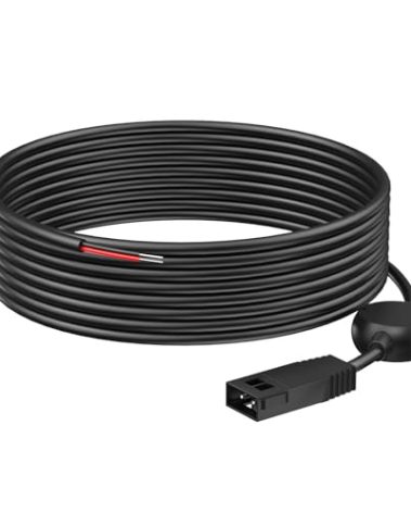 KWRNVO PC11 Power Cord for Humminbird Black Standard 720057-1 Compatible with Humminbird All Helix, PiranhaMAX and Earlier Models Including 300, 500, 600, 700, 800, 900, 1100 Series Fish Finder