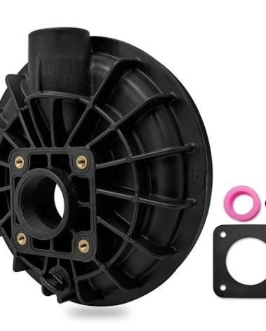 C176-47P1 Tank Body Replacement for Sta-Rite full rate and up-rate Max-E-Glas/Dura-Glas series pool and spa inground pump with C20-123 Suction Gasket.Aftermarket Part.