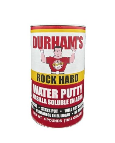 DURHAM'S Rock Hard Water Putty - 4lb Container