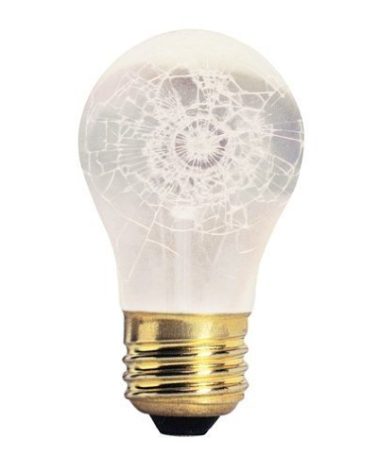 Bulbrite 40A15/TF Shatter Resistant 40W Standard A15 Bulb - 2 Pack