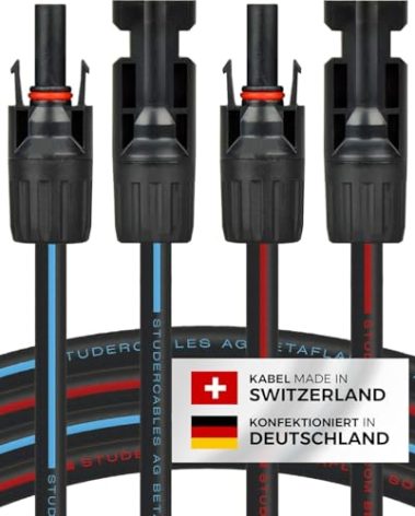 VESVITO Solar Branch Connectors Y Connector for Parallel Connection Between Solar Panels FMM+MFF