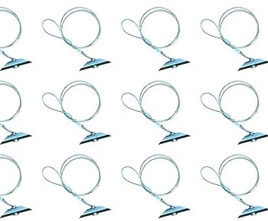 3.5" Chisel Earth Anchors - 12 pcs and Drive Rod - Heavy Duty Ground Anchor with 32" Cable - Cable Earth Anchor for Swing Set, shed, Greenhouse, Fence and More