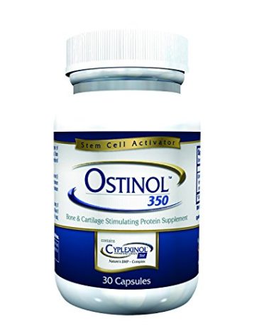 ZyCal Bioceuticals Ostinol(TM) 350 Bone & Joint Supplement with 350mg of Cyplexinol® Bio-Active Protein Complex - for Moderate Bone Loss & Moderate Joint Disfunction - 30 ct Capsules
