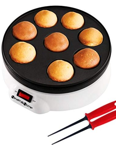 Health and Home Electric Japanese Takoyaki Octopus Pan 8- Balls,Cake Pops Maker With Nonstick Coating,dessert,Maker Danish Aebleskiver and Ebelskiver Maker