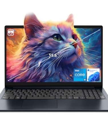 Lenovo IdeaPad 1i Laptop, 15.6" FHD Touchscreen, Intel Core i5-1235U Processor, 16GB RAM, 512GB SSD, Webcam, HDMI, Wi-Fi 6, Windows 11 Home, Blue