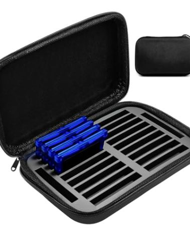 DPVPER Carrying Case for Gameboy Advance Game, Holder for GBA Game – Holds 20 Game Cartridges