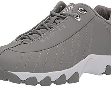 K-Swiss Men's ST329 CMF Sneaker, Neutral Gray/Silver, 11 XW