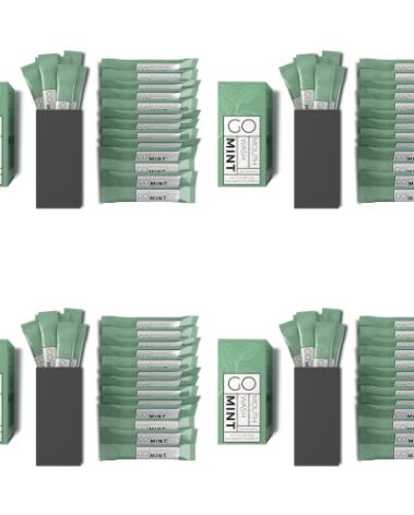 GO Travel Size Mint Mouthwash Packets - TSA Compliant, Reduces Bottle Waste, Fresh Breath On-The-Go