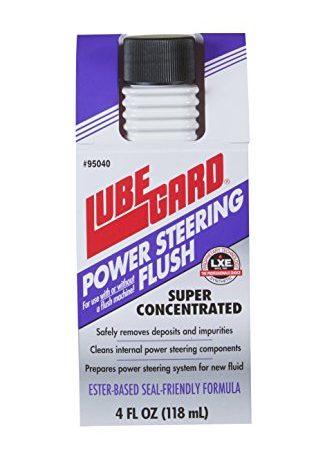Lubegard 95040 Power Steering Flush, 4 fl. oz.