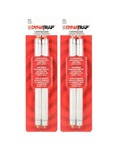 DynaTrap 32050 Replacement UV Light Bulbs for DT2000XL Insect Trap (Pack of 2, Total of 4 Bulbs)