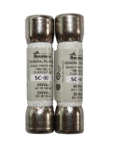 SC-30 30 Amp Class G Time Delay Fuse (2 Pack) QSU