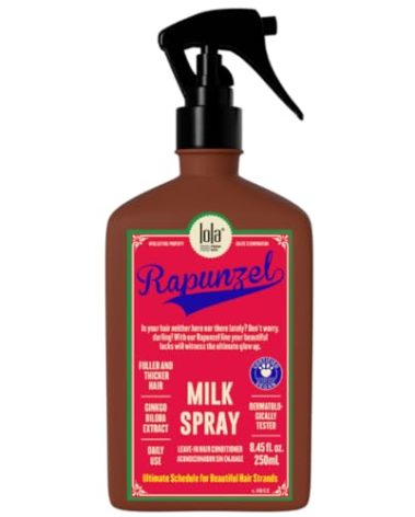Lola From Rio – Rapunzel Milk Spray for Women – Hydrating Leave-In Conditioner & Detangler – Lightweight Moisturizing Hair Treatment for Dry, Damaged Hair – 8.45 fl oz