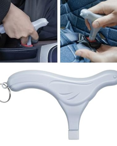 Doytn Buckle Release Tool - Compatible with Baby Car Seat, Stroller, Vehicle Buckle & Other Push Button Device - Easy Buckle Release Aid for Arthritis, Long Nails & Elderly (Pack of 1)