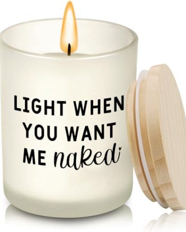 Gifts for Him Boyfriend Husband Men Couples Gift Ideas, Romantic Valentines Day Gift for Him, Naughty Boyfriend Birthday Gifts, Funny Anniversary Presents for Men Husband Couple, Christmas, Candles