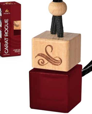 Carat Rouge Car Air Freshener for Women | Baccarat Rouge 540 Car Scents for Women | Car Fragrances - Carat Rouge by Perfa, Maroon