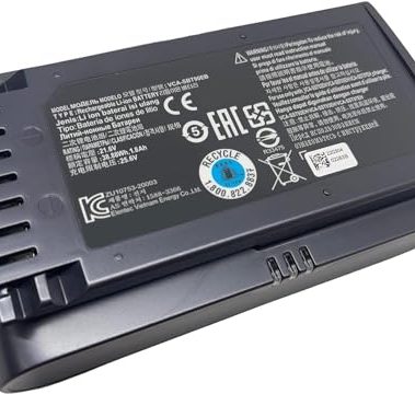 Goodsby Replacement Rechargeable Li-ion Battery VCA-SBT90EB 21.6V 38.88Wh for Samsung Jet 60 Fit Jet 60 Flex Jet 70 Jet75 Pet Cordless Stick Vacuum Cleaner