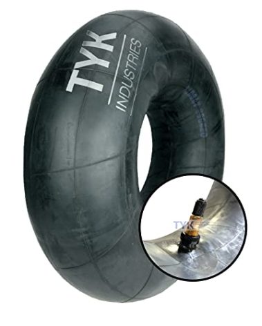 7.50-16, 8-16, 8.3-16, 9-16, 9.5-16 Compact Tractor Tire Inner Tube with a TR218 Valve Stem