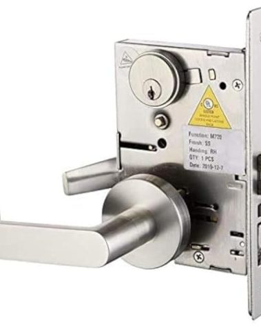 SUMBIN Commercial Mortise Lockset with Lever for Entry/Office Door F04