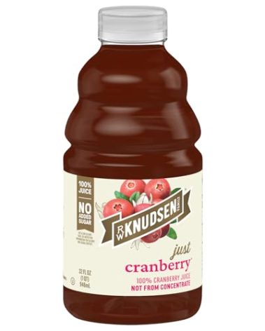 R.W. Knudsen Cranberry Juice Not from Concentrate, 32 fl oz (Pack of 1)