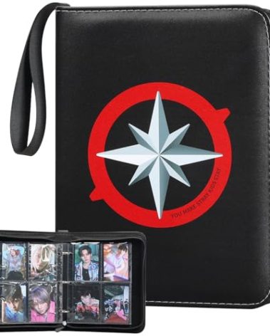 Stray Photocards Binder 400 Pockets, Skz Album Photo Card Holder Merch for Stay Fans Gifts