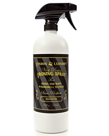 Ironing & Sizing Spray 32 Oz. - Spray Starch Alternative - Less Stiff than Starch - Unscented