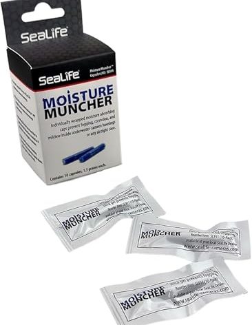 Sealife Moisture Muncher Capsules for SportDiver Underwater Housing for Smartphones (Blue)