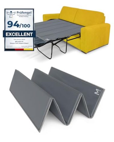 Meliusly Heavy Duty Sleeper Sofa Support Board (48x60 - Queen Size) Reinforced Wood Sofa Bed Support, Pull Out Couch Mattress Board, Sleeper Bar Shield, SleeperSaver