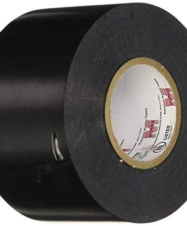 Morris 60202 Black Commercial Grade Vinyl Electrical Tape, 8.5 mil, 66' Length, 2" Width