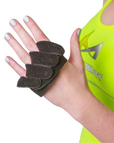 BraceAbility Ulnar Deviation & Drift Hand Splint | MCP Knuckle Joint Support Brace for Rheumatoid Arthritis & Tendonitis Pain Relief, Finger Straightener & Stretcher Glove - L (MED/LGE) Right