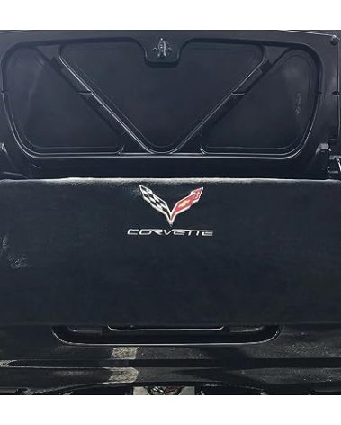 C7 Corvette Trunk Towel Bumper Protector - Black for 2014-2019 C7 Stingray, Z51, Z06, Grand Sport Corvettes