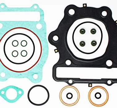 Hi-Caliber Powersports Parts Top End Engine Gasket Kit for 1986-1989 Honda TRX 350 350D Fourtrax Foreman & 1985-1986 Honda ATC 350X 3-wheel ATVs