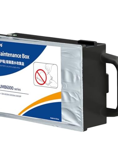 HEG SJMB6000/6500 Maintenance Box C33S021501 for Colorworks CW-C6000A CW-C6000P CW-6030A CW-6030P CW-C6500A C6500au CW-C6500P Series Inkjet Lable Printer(1 Pack)