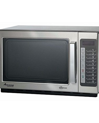 AMANA RCS10TS Medium-Duty Microwave Oven, 1000W