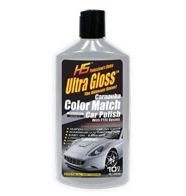 HS UltraGloss Carnauba Color Match Car Polish with PTFE results. The Professional Choice. 10 oz (1 PACK, SILVER)