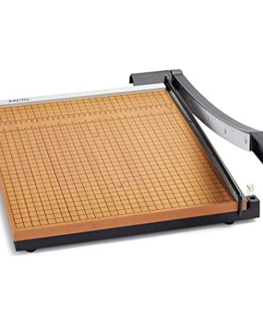 X-ACTO Paper Cutter Guillotine | Commercial Grade Guillotine Paper Cutter, Heavy Duty, Square (15x15)