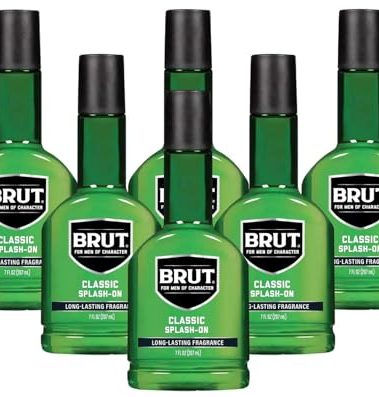 Brut Splash-On Classic Scent - 7 oz, Pack of 6